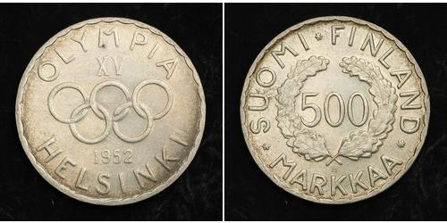 500 Mark Finlandia (1917 - ) Argento 