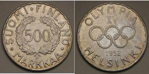 500 Mark Finland (1917 - ) Silver 