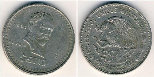 500 Peso Messico (1867 - ) Rame/Nichel 