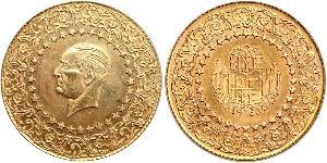 500 Piastre Turquie (1923 - ) Or Mustafa Kemal Atatürk (1881-1938)