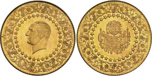 500 Piastre Turquie (1923 - ) Or Mustafa Kemal Atatürk (1881-1938)