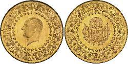 500 Piastre Turquía (1923 - ) Oro Mustafa Kemal Atatürk (1881-1938)
