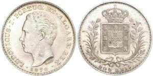 500 Reis Royaume de Portugal (1139-1910) Argent 