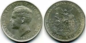 500 Reis Reino de Portugal (1139-1910) Plata 