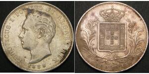 500 Reis Kingdom of Portugal (1139-1910) Silver 