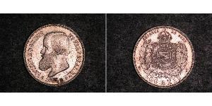 500 Reis 巴西帝國 (1822 - 1889) 銀 佩德罗二世 (巴西) (1825 - 1891)