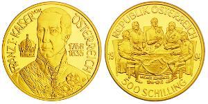500 Shilling Republic of Austria (1955 - ) Or 