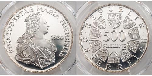 500 Shilling 奥地利 銀 