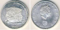500 Sika Ghana (1957 - ) Срібло Єлизавета II (1926-2022)