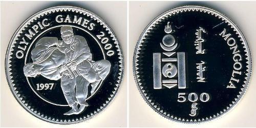 500 Tugrik Mongolia (1921 - ) Argento 