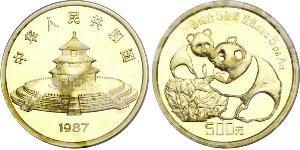 500 Yuan Volksrepublik China Gold 
