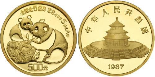 500 Yuan Cina Oro 