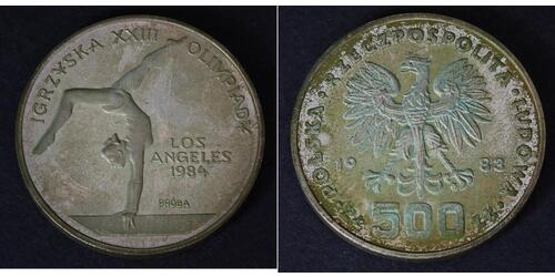 500 Zloty Polen Silber 