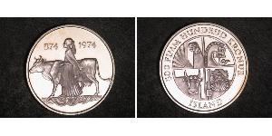 500 Крона Ісландія (1944 - ) Срібло 