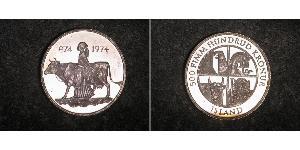 500 Крона Ісландія (1944 - ) Срібло 