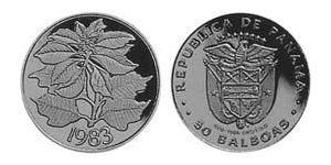50 Balboa Republic of Panama Gold 