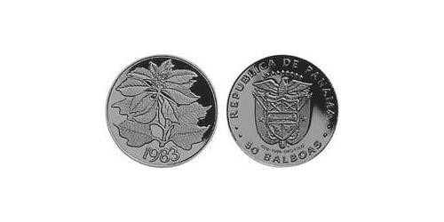 50 Balboa Republic of Panama Gold 
