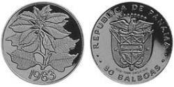 50 Balboa Panamá Oro 