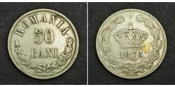 50 Ban Regno di Romania (1881-1947) Argento Carlo I di Romania (1839 - 1914)