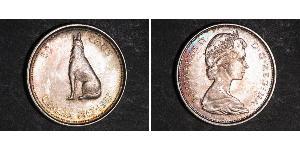 50 Cent Canada Argent Elizabeth II (1926-2022)