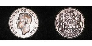 50 Cent Canada Argent George VI (1895-1952)