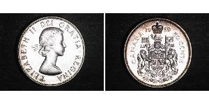 50 Cent Canada Argent Elizabeth II (1926-2022)