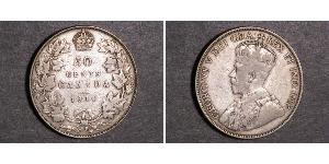 50 Cent Canada Argent George V (1865-1936)
