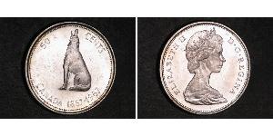 50 Cent Canada Argent Elizabeth II (1926-2022)