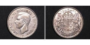 50 Cent Canada Argent George VI (1895-1952)