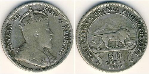 50 Cent Ouganda Argent 