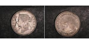 50 Cent Établissements des détroits (1826 - 1946) Argent Victoria (1819 - 1901)