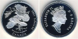 50 Cent Canada Argento Elisabetta II (1926-2022)
