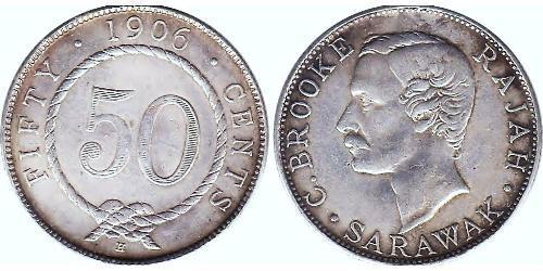50 Cent Sarawak Argento 