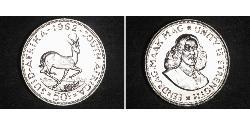 50 Cent Sudafrica (1910 - ) Argento 