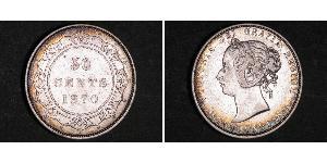 50 Cent Terranova e Labrador Argento Vittoria (1819 - 1901)