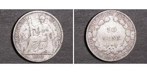 50 Cent French Indochina (1887-1954) Bronze/Nickel 