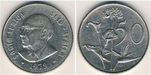 50 Cent Afrique du Sud (1910 - ) Cuivre/Nickel 