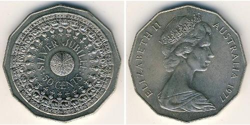 50 Cent Australien (1939 - ) Kupfer/Nickel 