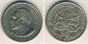50 Cent Kenia (1963 - ) Kupfer/Nickel 