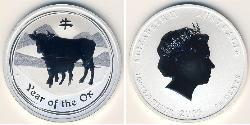 50 Cent Australia (1939 - ) Plata 