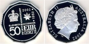 50 Cent Australia (1939 - ) Plata 