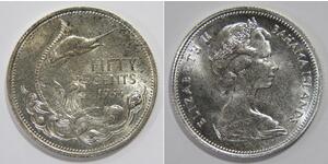 50 Cent Bahamas (1973 - ) Plata 