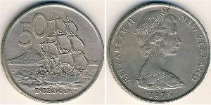 50 Cent Nuova Zelanda Rame/Nichel 