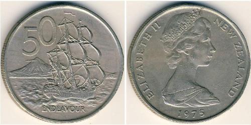 50 Cent Nuova Zelanda Rame/Nichel 