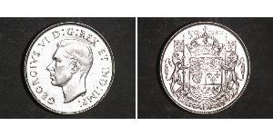 50 Cent Kanada Silber Georg VI (1895-1952)