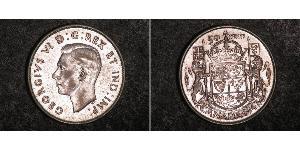 50 Cent Kanada Silber Georg VI (1895-1952)