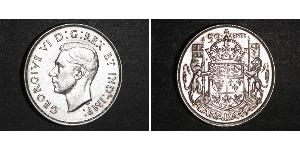50 Cent Kanada Silber Georg VI (1895-1952)