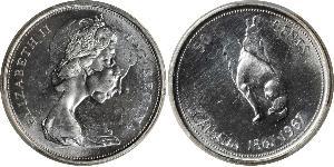 50 Cent Kanada Silber Elizabeth II (1926-2022)