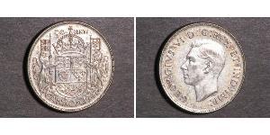 50 Cent Kanada Silber Georg VI (1895-1952)