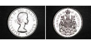 50 Cent Canada Silver Elizabeth II (1926-2022)